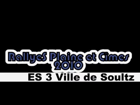 Plaine et Cimes 2010 - ES 3 Ville de soultz