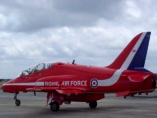 Départ des Red Arrows