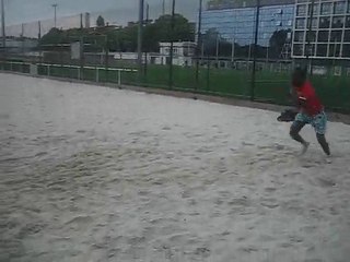 salto arriere pied d'ecalé