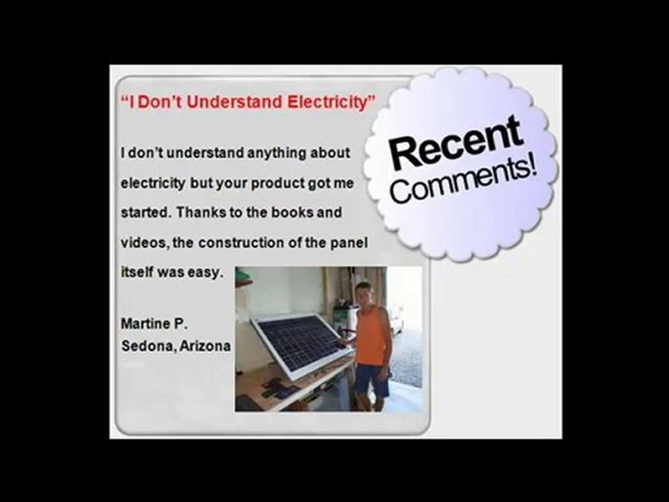 HOW TO BUILD SOLAR PANELS AND SAVE ON ELECTRICITY