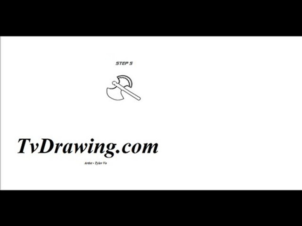 How To Draw A Battle Axe