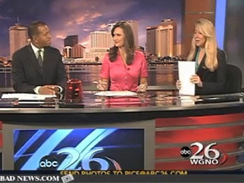 News Anchor Talks About Penis