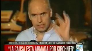 Entrevista a Larreta por el escándolo del espionaje macrista