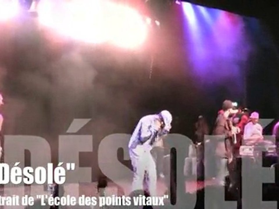 Live Désolé Sexion d'Assaut +gor en premier partie