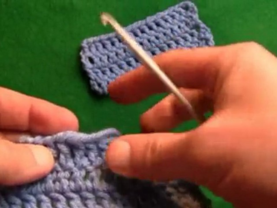 Crochet How To Cast Off and Hide Loose Ends RH