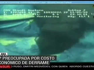 BP preocupada por costo económico de derrame