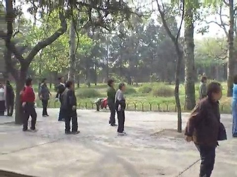 Temple du Ciel Beijing - Danse matinale