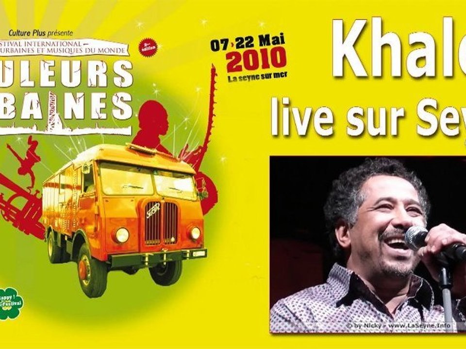 Khaled live sur Seyne aux Couleurs Urbaines 2010