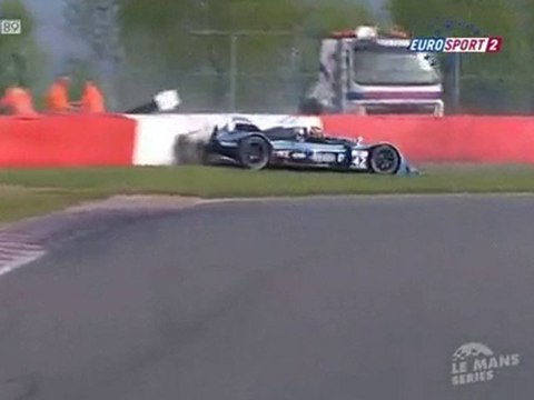 Le Mans Series saison 2010 Spa-Francorchamps Leventis crash