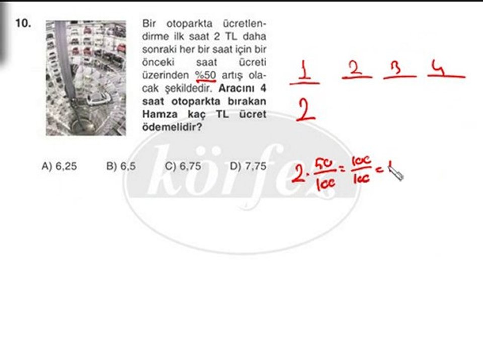 7.Sınıf Yüzdeler ve Faiz Hesapları Çözümlü
