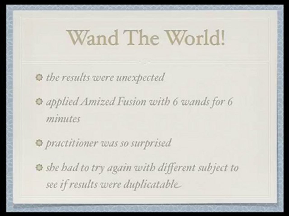 Amega Global Wand The World PT3