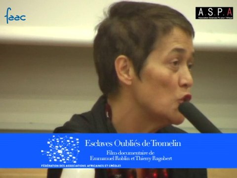 Françoise Vergès au forum organisé par l'ASPA