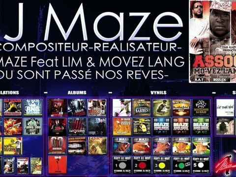 DJ MAZE Feat LIM MOVEZ LANG: Ou Sont Passes Nos Reves ?