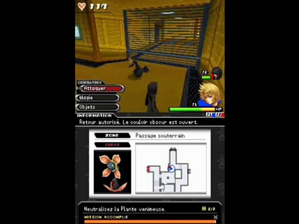 Kingdom Hearts 358 2 Days - DS - Partie 014 Jour 023