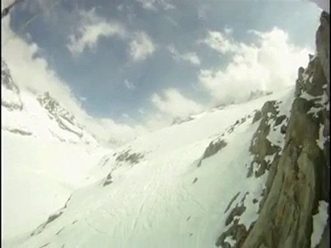 Speedriding Aska: Les Grands Montets / Chamonix