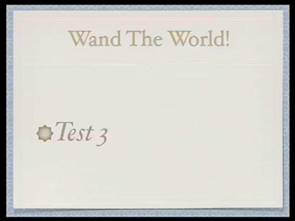 Amega Global Wand The World PT2