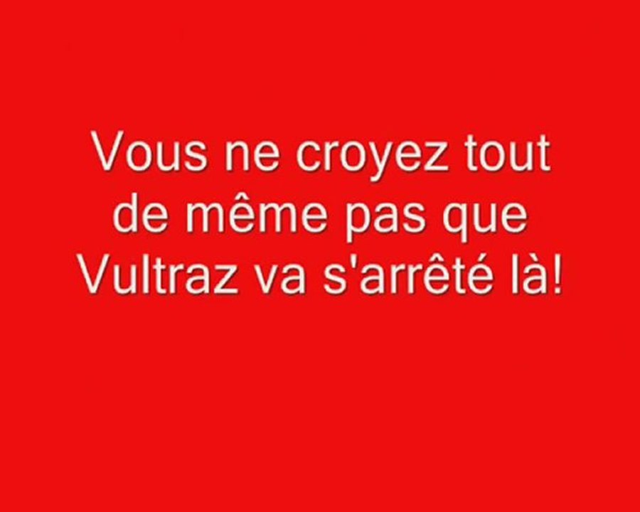 L'annonce de Vultraz