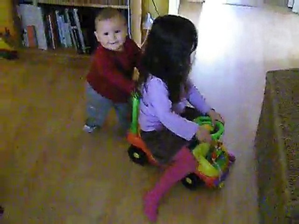 Tandem en trotteur