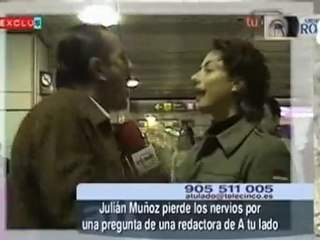 Enfrentamientos de Julián Muñoz contra la prensa