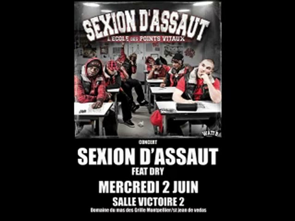 Sexion d'assaut concert 2 Juin