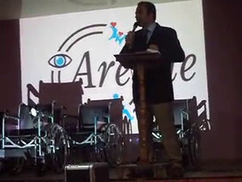 Adem KUYUMCU Ardeşen Engelliler Derneği sandalye yardımı..