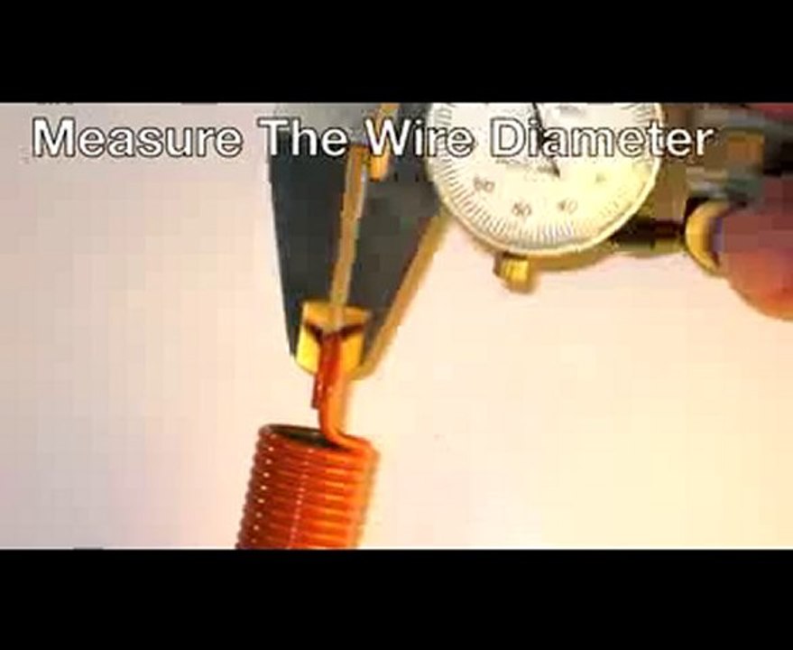 How To Measure An Extension Spring