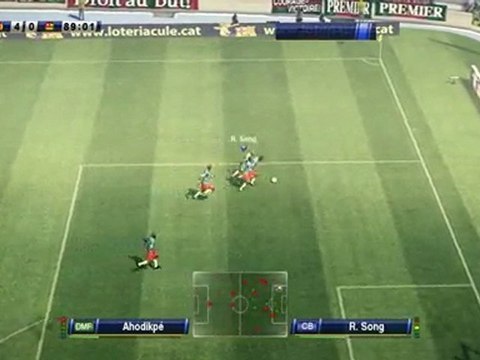 PES 2010 Cameroun vs Togo Partie 3/3
