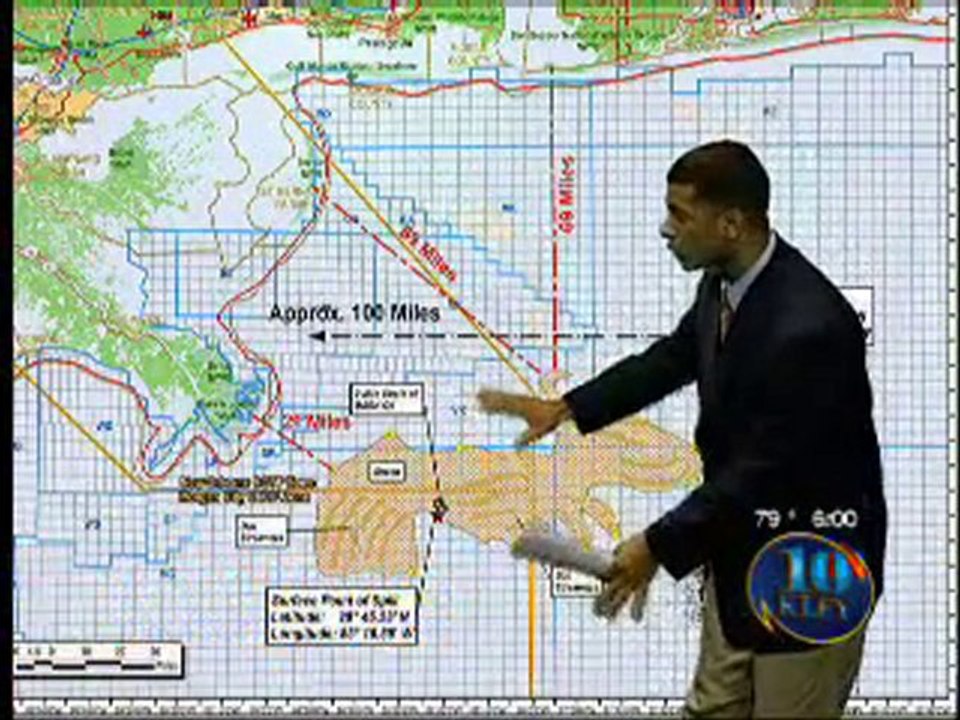 Second Burn in the Gulf Oil Spill , Gulf of Mexico