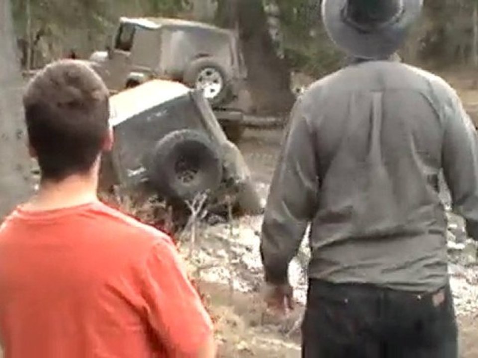 jeep in crazy mud