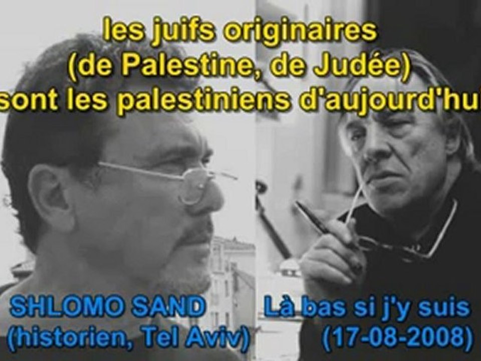 Shlomo Sand sur les vrais déscendants des premiers juifs.