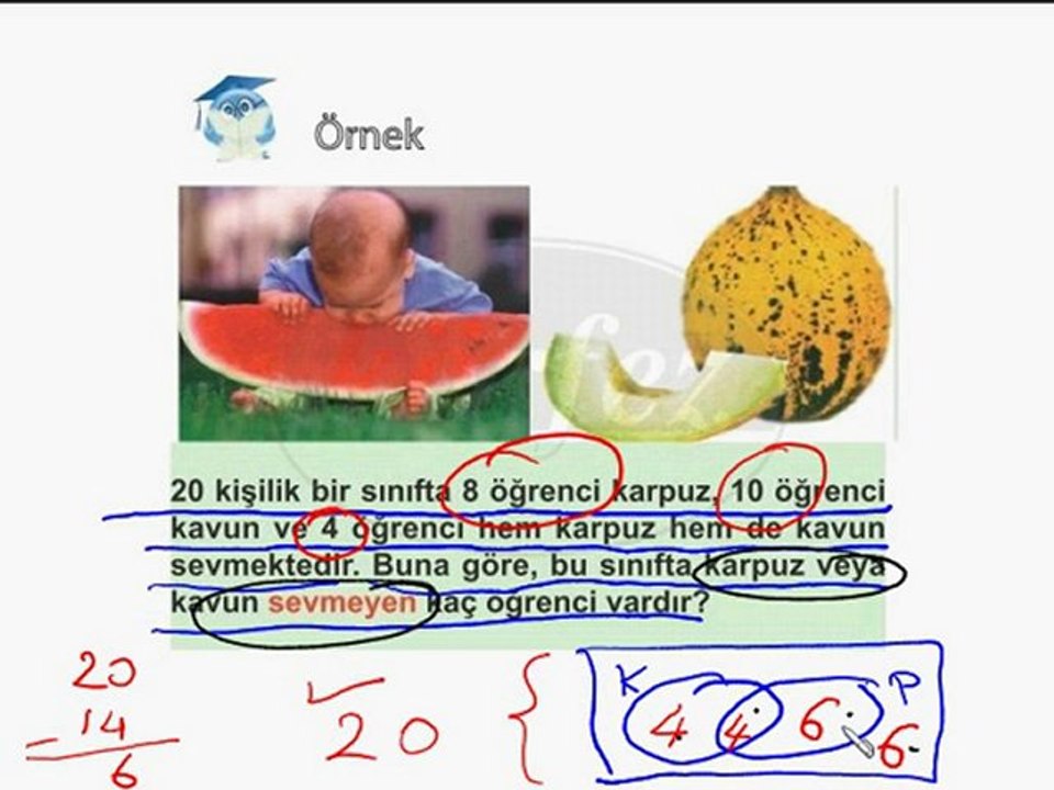 6.Sınıf_Kümeler_Çözümlü Test-1