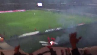 PSG - Montpellier: Gros bordel Auteuil Craquage Fumi