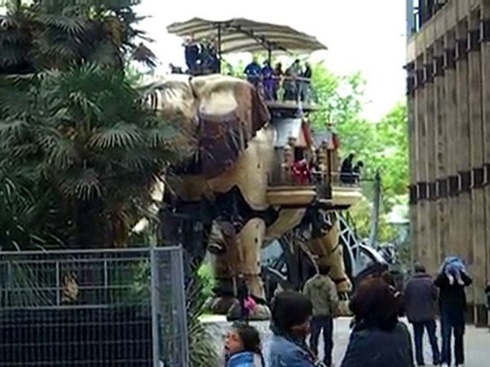 L'éléphant, les machines de l'île Nantes.