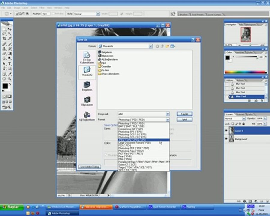 Photoshop'ta Resim Üstüne Resim Eklemek