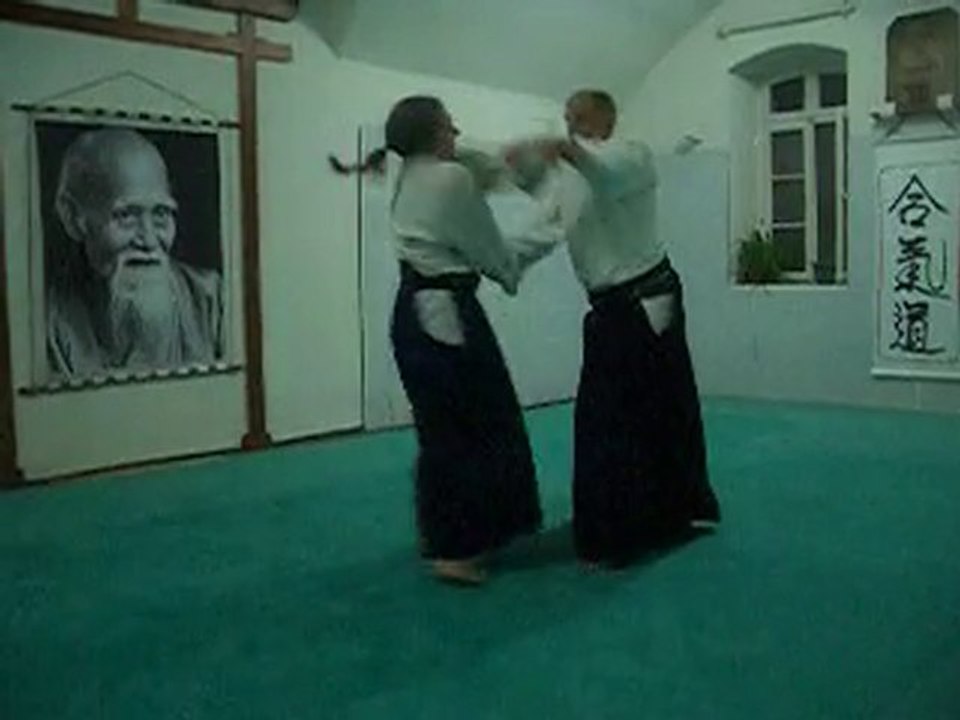 Katate dori - Irimi nage ura 4ème forme