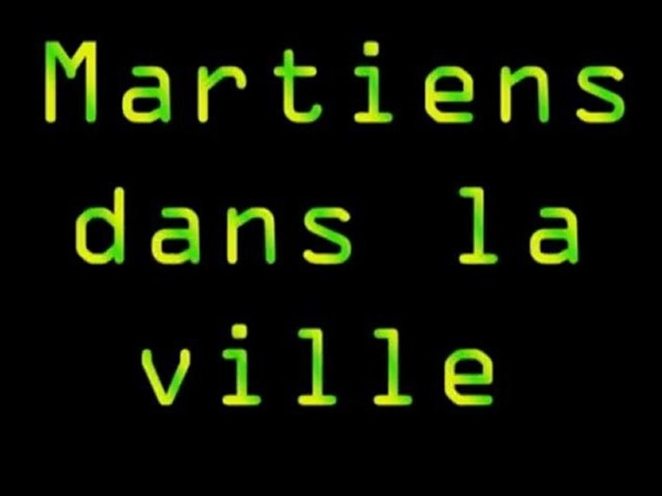 Martiens dans la Ville - FIFAS 2009