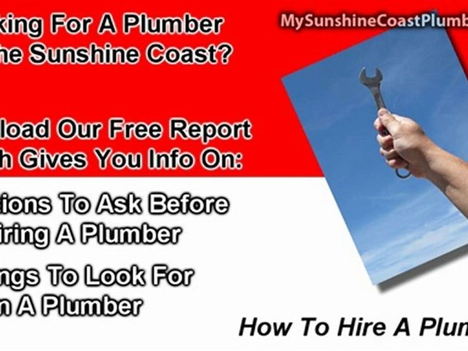 sunshine coast plumber