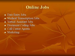 Work From Home Opportunities and Tips