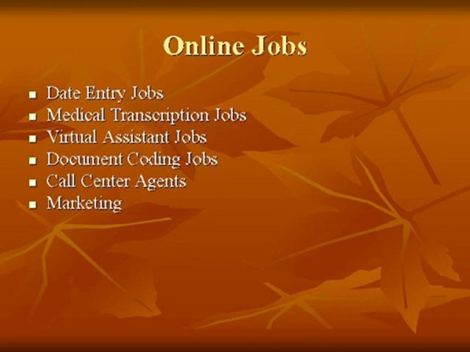 Work From Home Opportunities and Tips