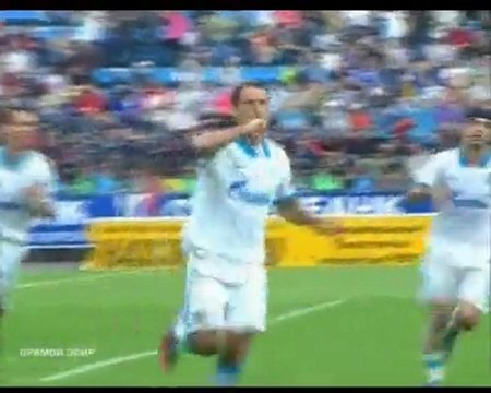 Зенит - Сибирь 1-0 (победный гол)