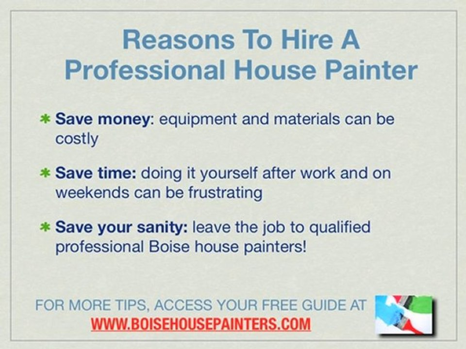 Boise house painter, Boise house painting contractors, Bois