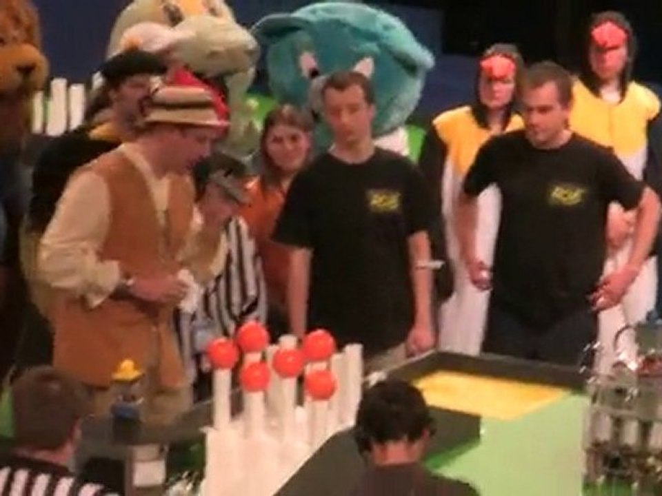 Eurobot 2010 quart finale France RCVA / ArialiX