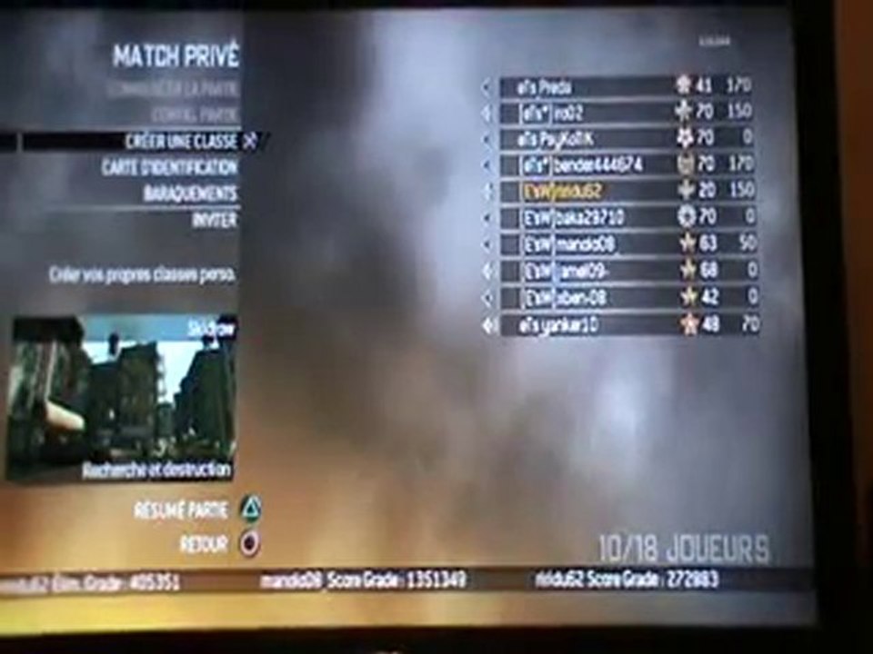 E'sW vs eTs* 2eme partie