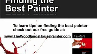 The Woodlands TX House Painter