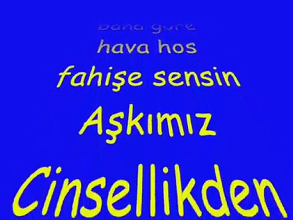 Ay YüzlümMüş Hadi Siktir Git