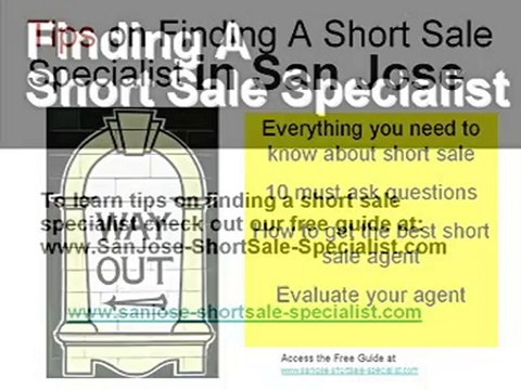 San Jose Short Sale Specialist