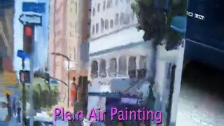 Alex Schaefer-Street Painting @ Downtown Art Walk