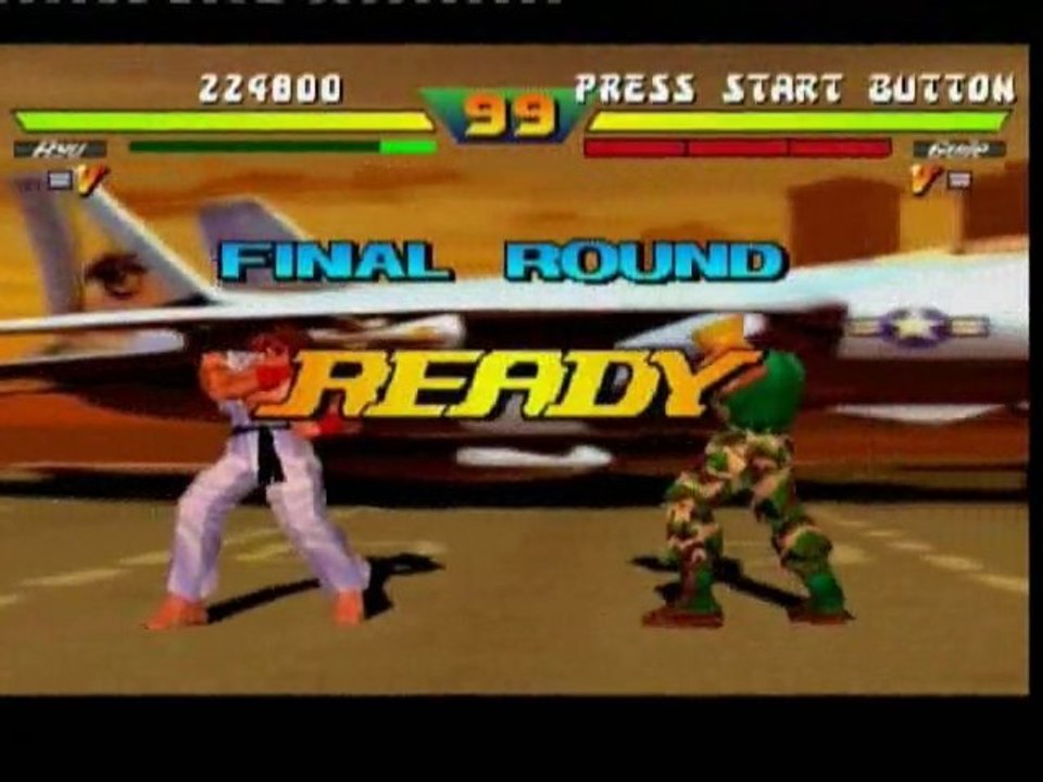 (SIX-K) STREET FIGHTER EX PLUS ALPHA sur PS1