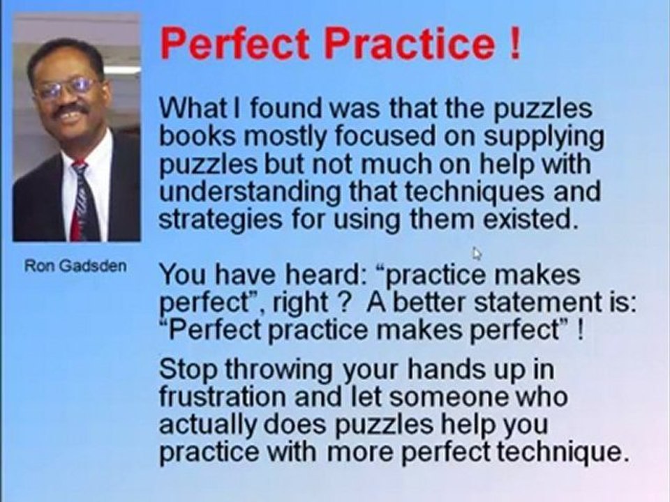 Mastering Sudoku Puzzles - Perfect Practice