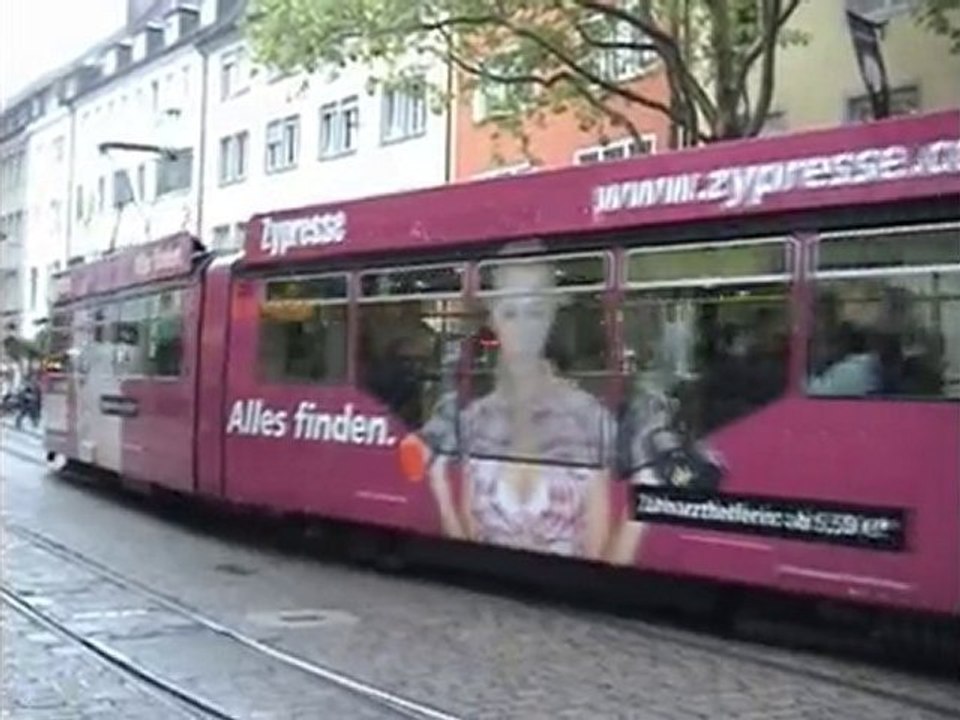 Folie Tram à Fribourg